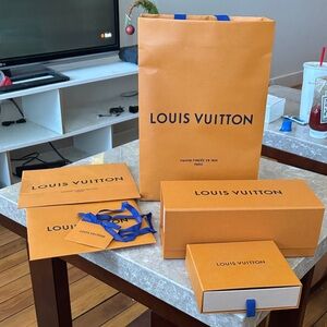 Louis Vuitton Orange Packaging Collection